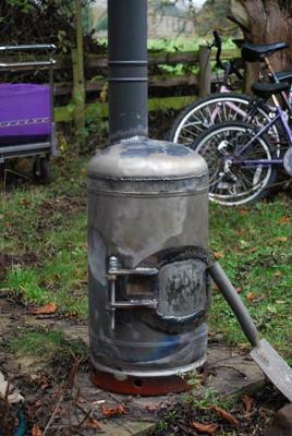 Homemade Wood Stove