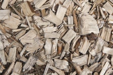 Wood chips make an excellent and cheap fuel but can only be burned effectively in large scale commercial furnaces.